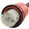 Ac Works 75ft RV 50A NEMA 14-50P to NEMA SS2-50R Detachable Power Supply Cord with Rubber Jacket S1450M50-RU-075 - alternate 2